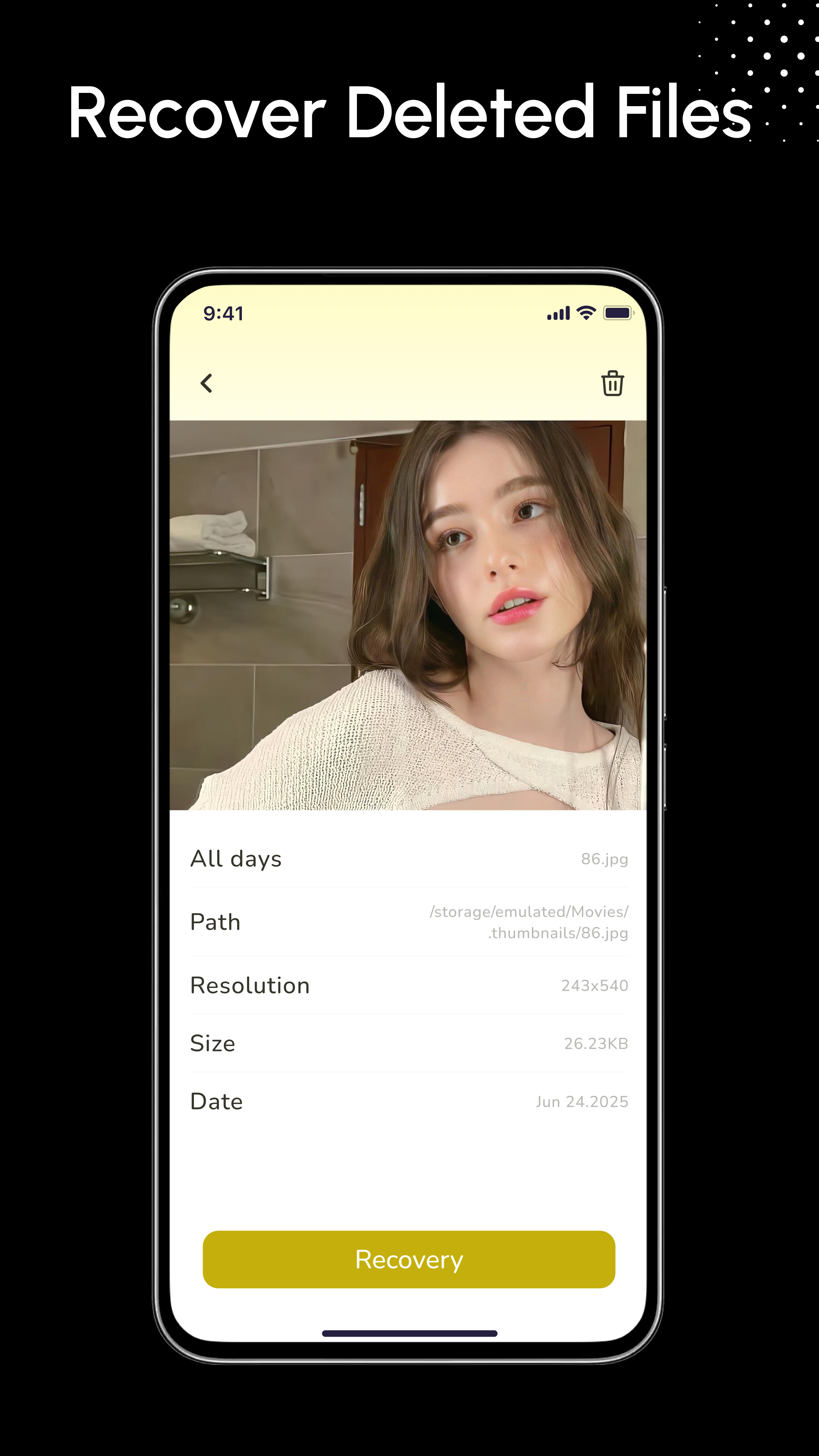 Organized media library